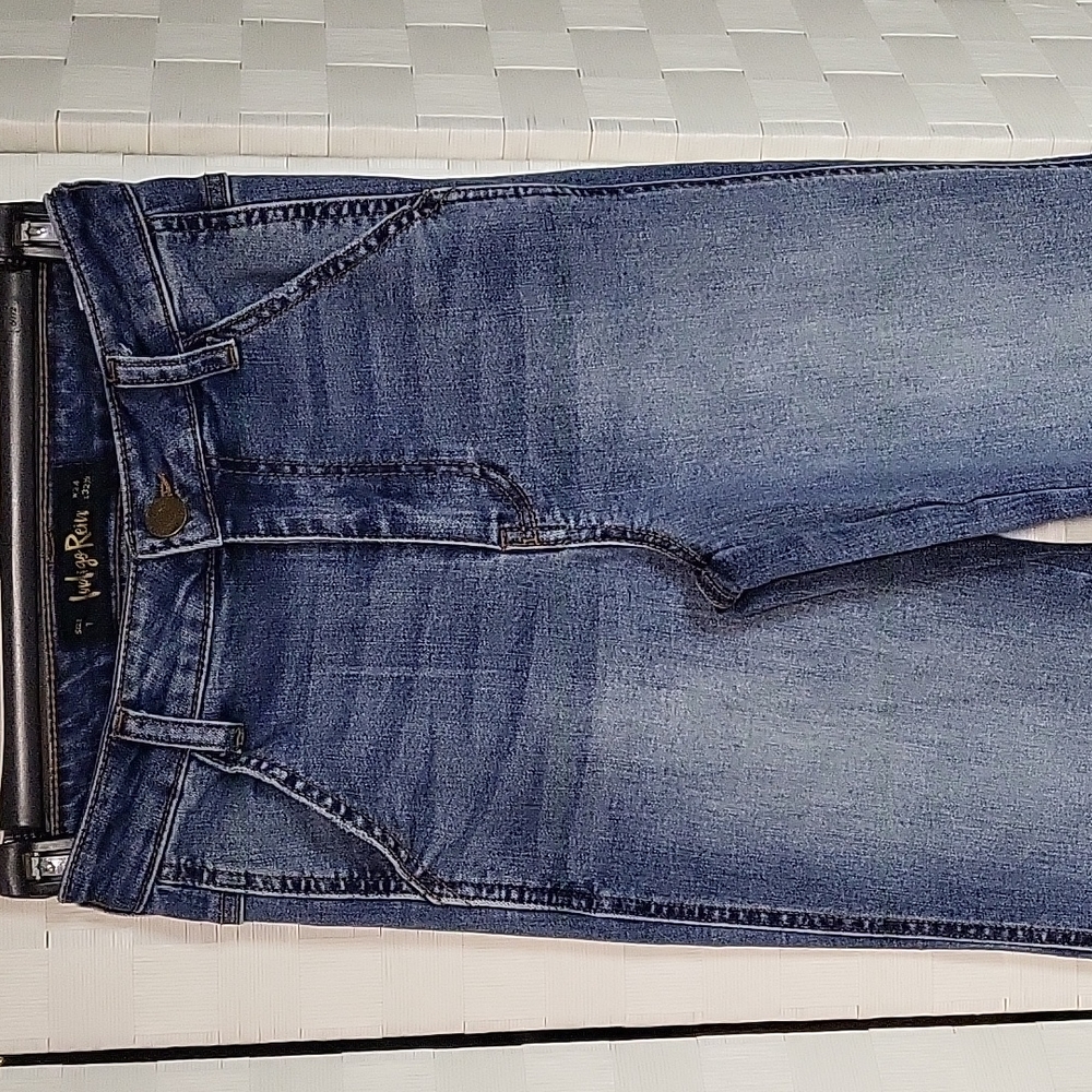 Indigo Rein Size 1 Junior's Trouser style Denim Jeans - Picture 2 of 5